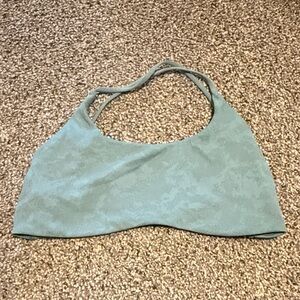 Women's Soft Scoop Neck Bralette - Sage Green